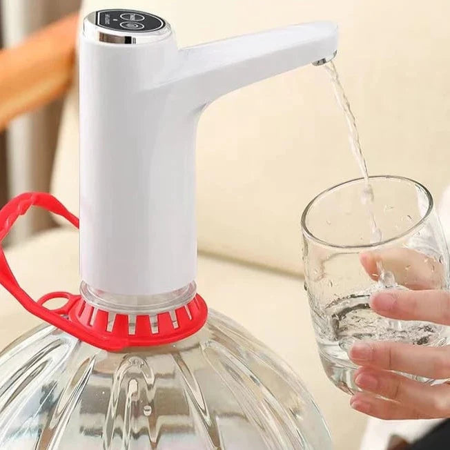 Bomba Elétrica Garrafa Galão de Água 20 Litros Dispensador Recarregável USB
