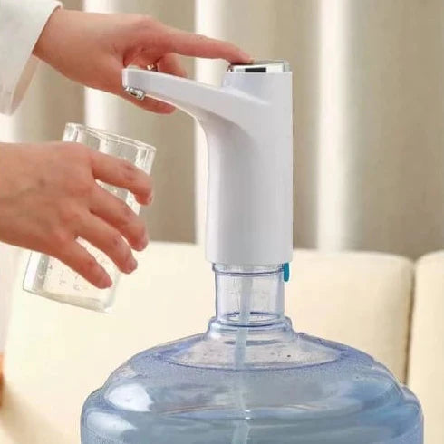 Bomba Elétrica Garrafa Galão de Água 20 Litros Dispensador Recarregável USB