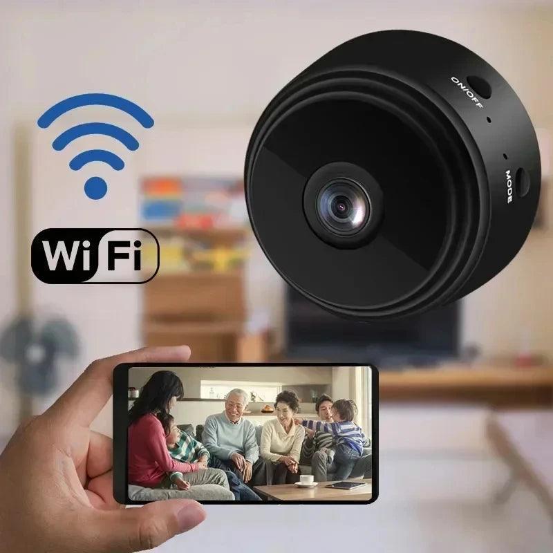 Câmera Espiã Sem Fio Full HD 1080p com Visão Noturna