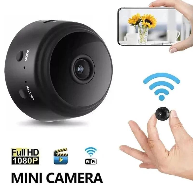 Câmera Espiã Sem Fio Full HD 1080p com Visão Noturna