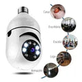 Câmera Lâmpada Inteligente 360